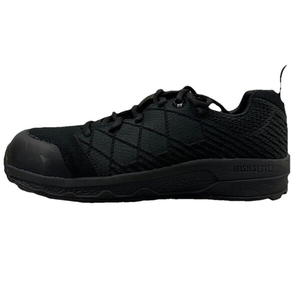 Red Wing Irish Setter Nisswa Women's 7.5 Aluminum Safety Toe Black Shoe Boot - Picture 3 of 12